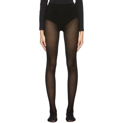 gucci distressed tights